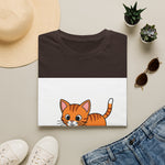 Cute Kitten Playing — Coloring Book Art Tee