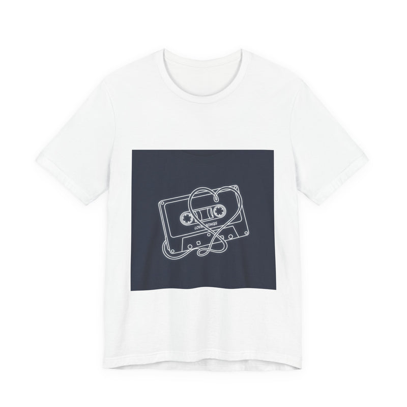 Cassette Tape Heart Tee | Premium