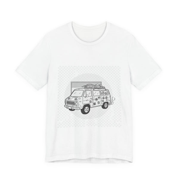 Band Tour Van Stickers Tee | Premium