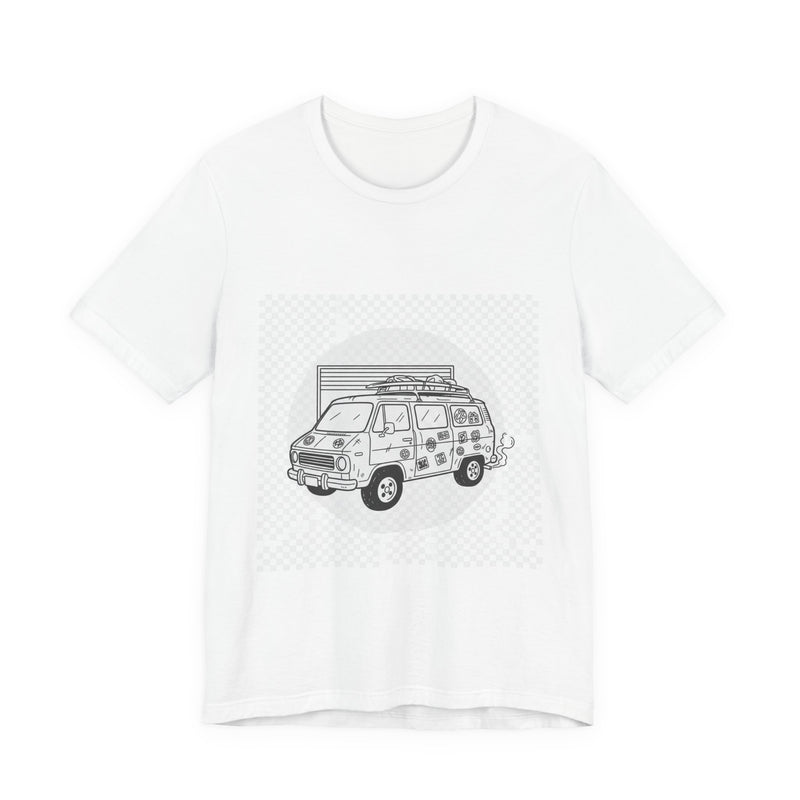 Band Tour Van Stickers Tee | Premium