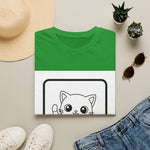 Cute Kitten Playing — Coloring Book Art Tee