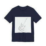 Grunge Flannel Guitar Tee | Premium