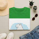 Capybara Relaxing — Coloring Book Art Tee