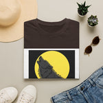 Howling Wolf Silhouette — Coloring Book Art Tee