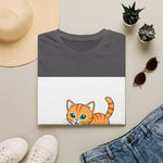Cute Kitten Playing — Coloring Book Art Tee