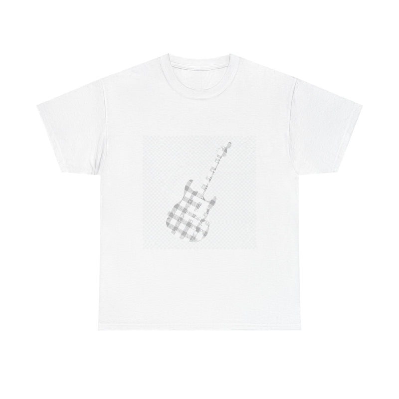 Grunge Flannel Guitar Tee | Classic