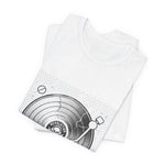 Record Player Vinyl Grunge Tee | Premium