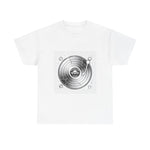 Record Player Vinyl Grunge Tee | Classic