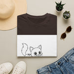 Cute Kitten Playing — Coloring Book Art Tee