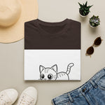 Cute Kitten Playing — Coloring Book Art Tee