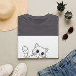 Cute Kitten Playing — Coloring Book Art Tee