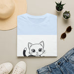 Cute Kitten Playing — Coloring Book Art Tee