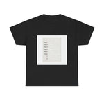 Mixtape Tracklist Notebook Tee | Classic