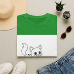 Cute Kitten Playing — Coloring Book Art Tee