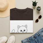 Cute Kitten Playing — Coloring Book Art Tee