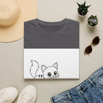Cute Kitten Playing — Coloring Book Art Tee