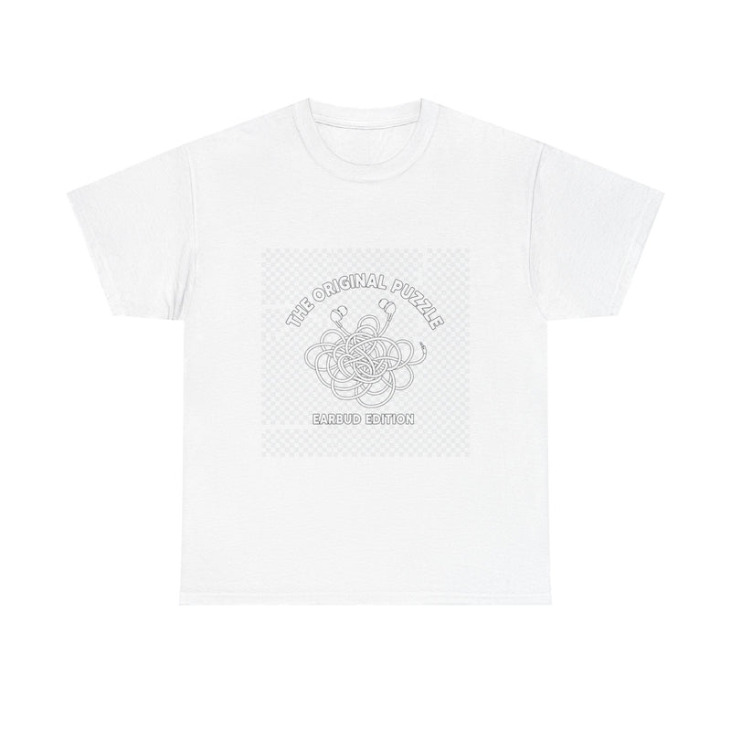 Tangled Headphones Original Puzzle Tee | Classic