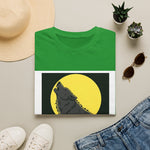 Howling Wolf Silhouette — Coloring Book Art Tee