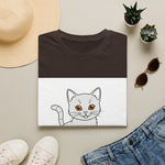 Cute Kitten Playing — Coloring Book Art Tee