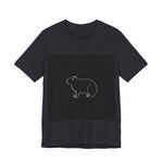 Capybara Outline Illustration T-Shirt