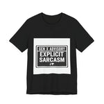 Gen X Parental Advisory Tee | Premium