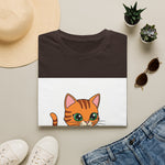 Cute Kitten Playing — Coloring Book Art Tee