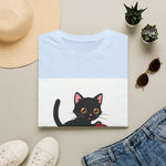 Cute Kitten Playing — Coloring Book Art Tee