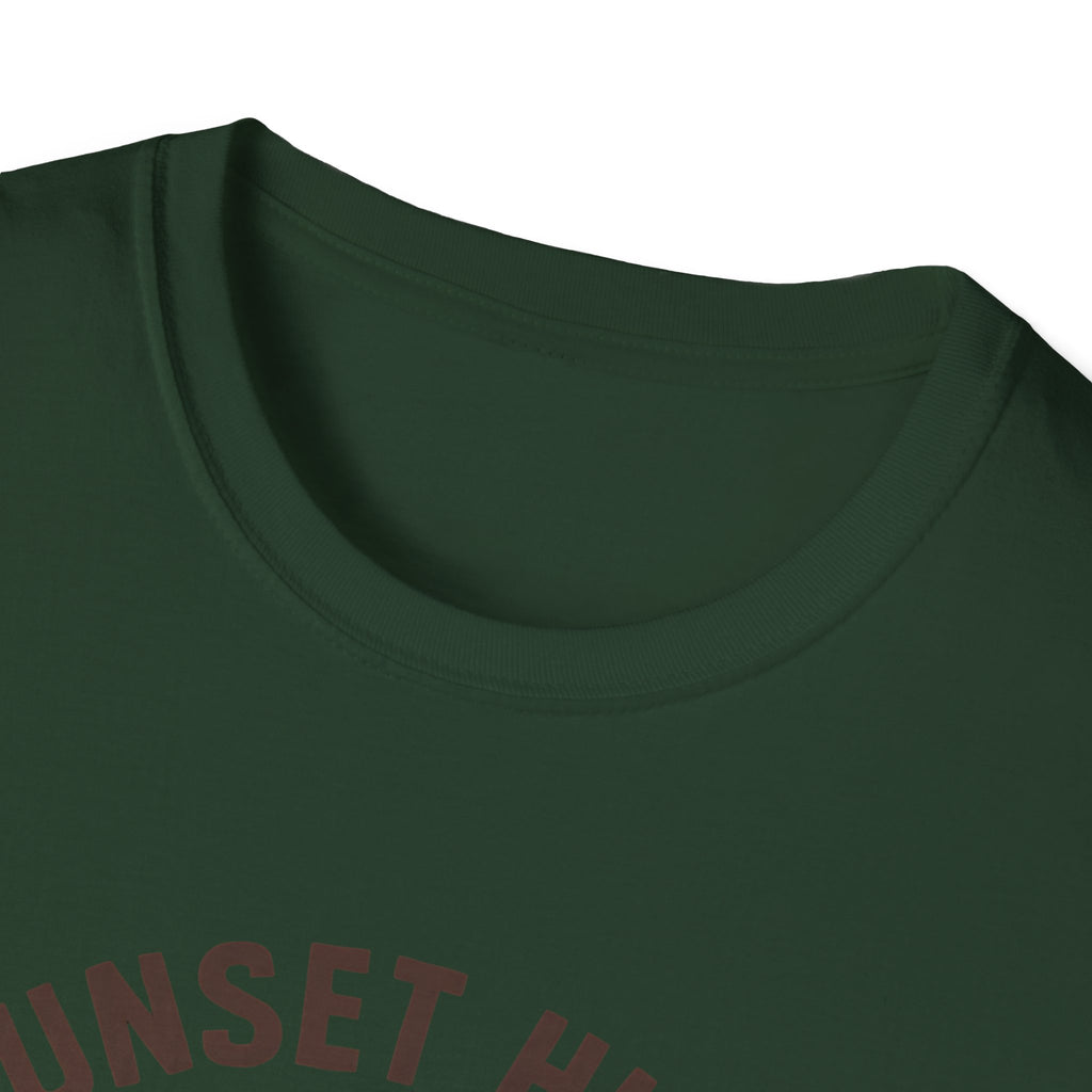 Bear Silhouette at Sunset T-Shirt
