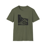 Crashing Wave Against Cliff T-Shirt